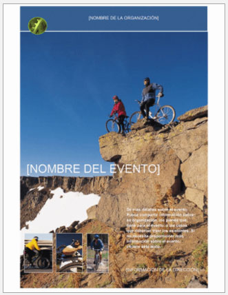 Plantilla evento deportivo